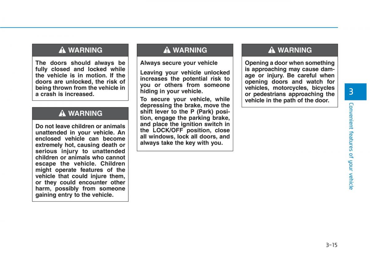 Hyundai Ioniq Hybrid owners manual / page 117