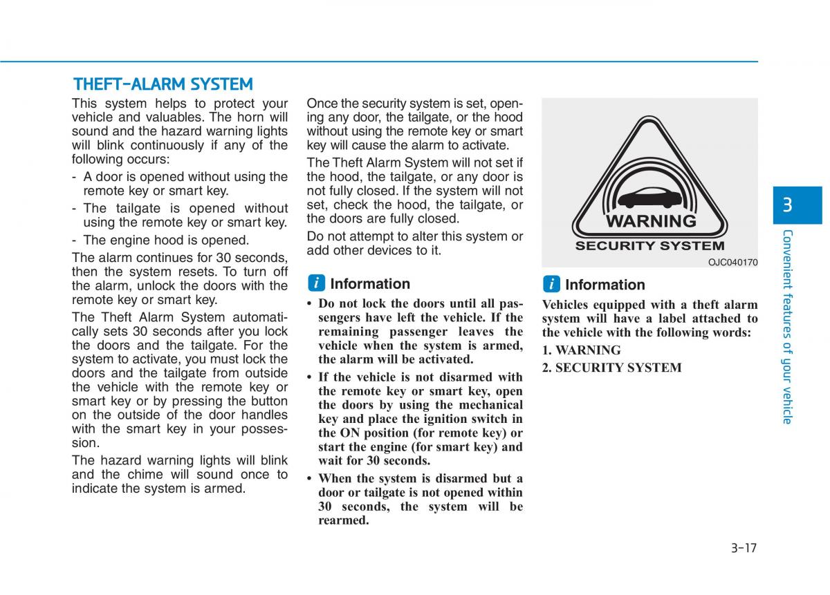 Hyundai Ioniq Hybrid owners manual / page 119