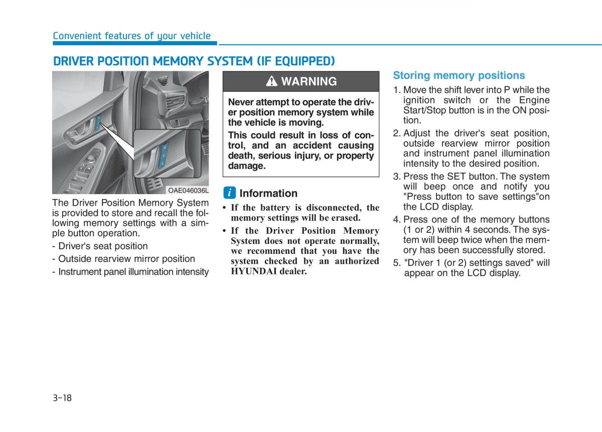 Hyundai Ioniq Hybrid owners manual / page 120