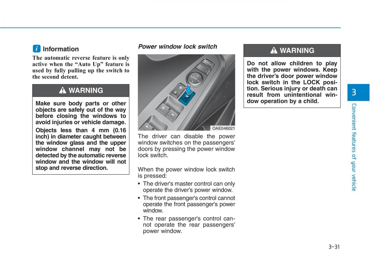 Hyundai Ioniq Hybrid owners manual / page 133