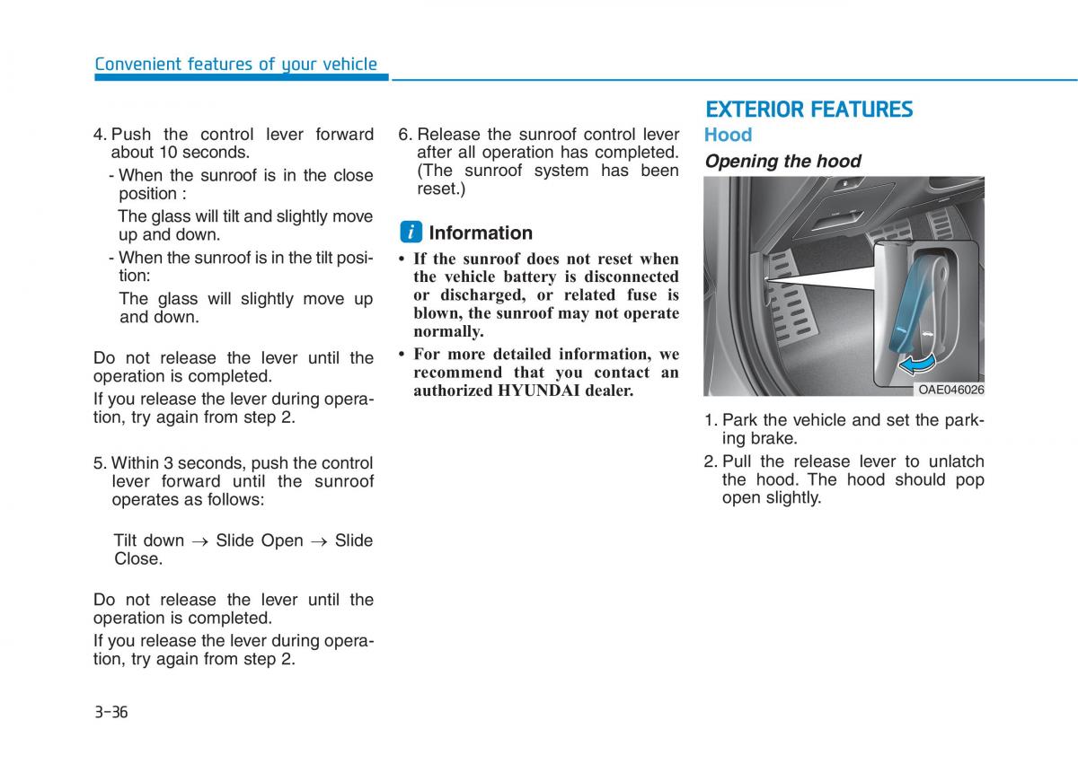 Hyundai Ioniq Hybrid owners manual / page 138