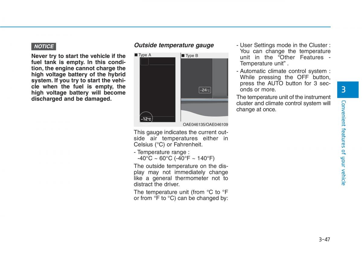 Hyundai Ioniq Hybrid owners manual / page 149