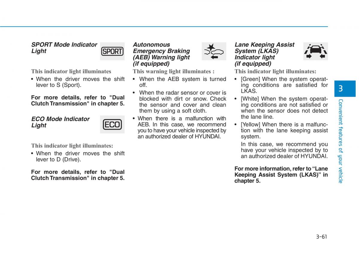 Hyundai Ioniq Hybrid owners manual / page 163