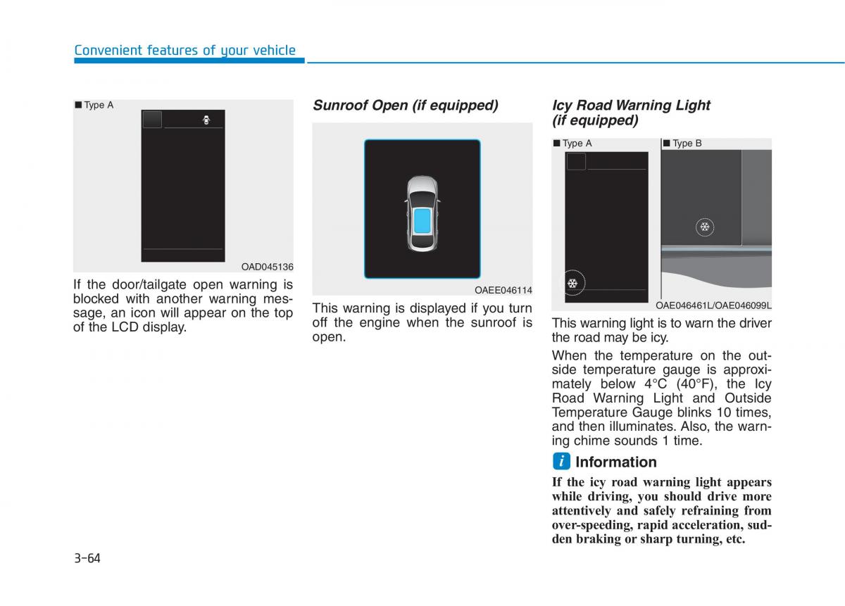 Hyundai Ioniq Hybrid owners manual / page 166