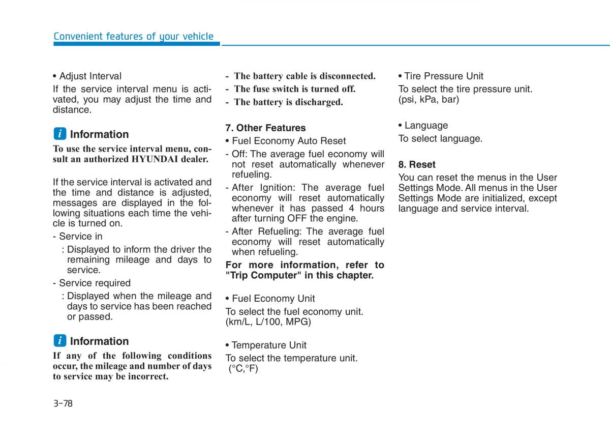 Hyundai Ioniq Hybrid owners manual / page 180