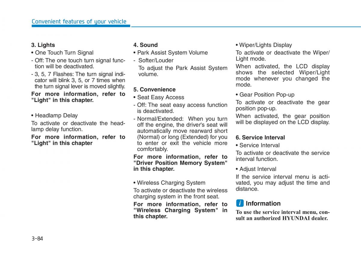 Hyundai Ioniq Hybrid owners manual / page 186