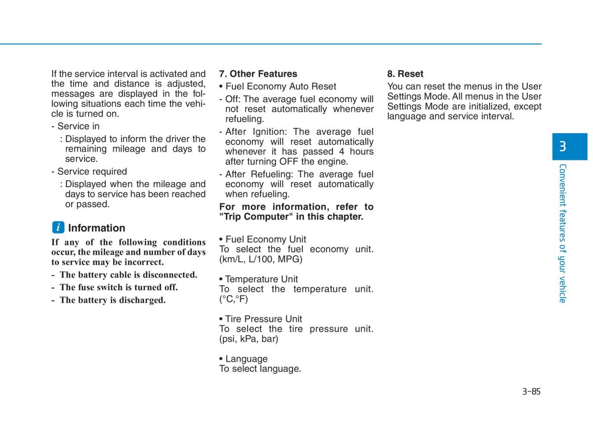 Hyundai Ioniq Hybrid owners manual / page 187