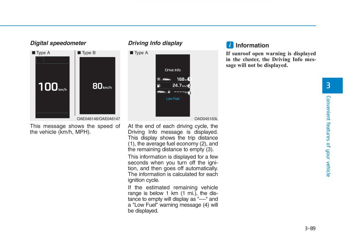 Hyundai Ioniq Hybrid owners manual / page 191