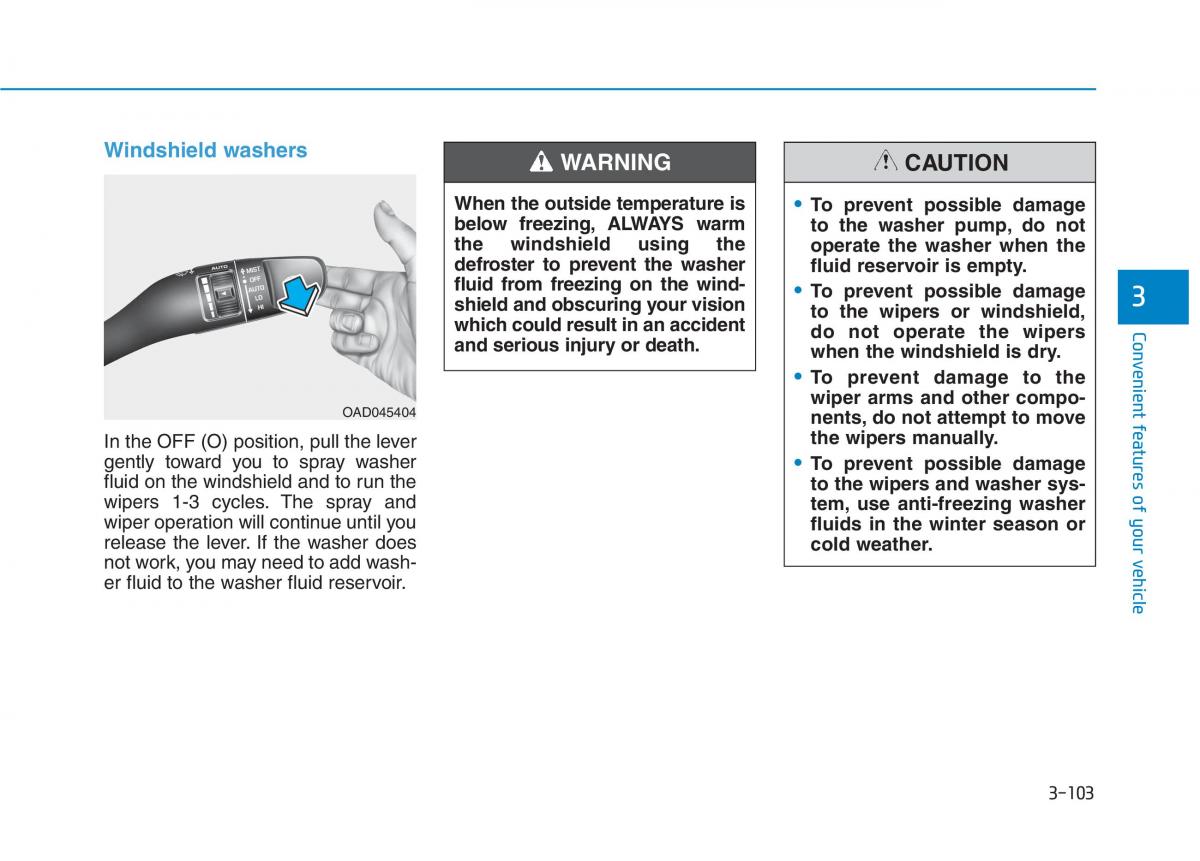 Hyundai Ioniq Hybrid owners manual / page 205