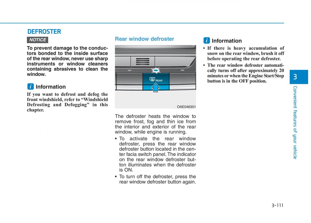 Hyundai Ioniq Hybrid owners manual / page 213