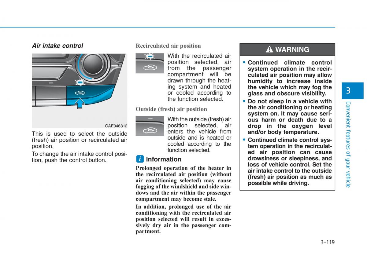 Hyundai Ioniq Hybrid owners manual / page 221