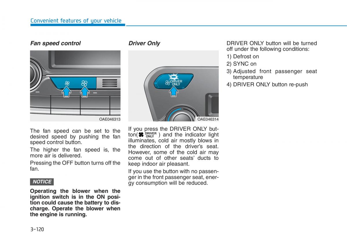 Hyundai Ioniq Hybrid owners manual / page 222