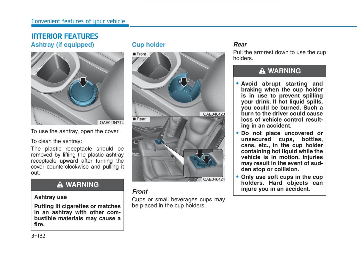 Hyundai Ioniq Hybrid owners manual / page 234