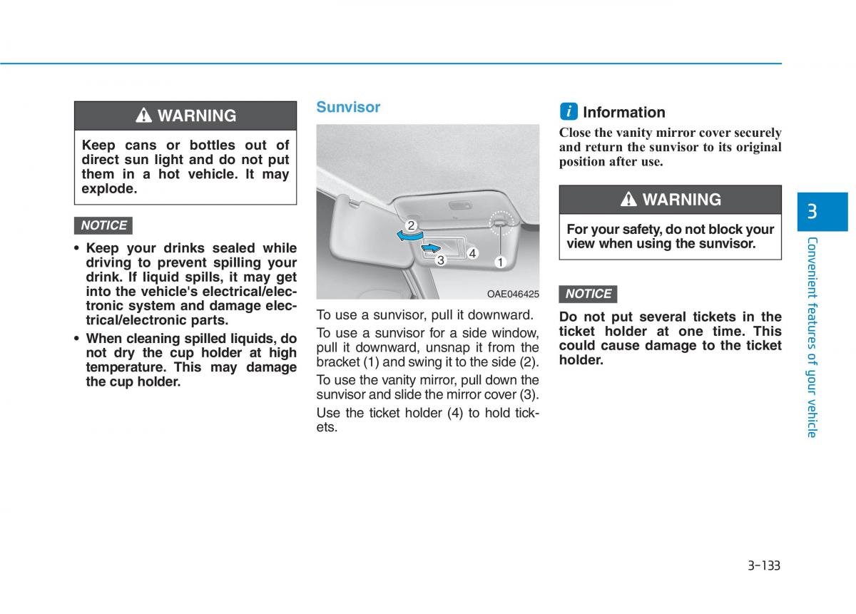 Hyundai Ioniq Hybrid owners manual / page 235