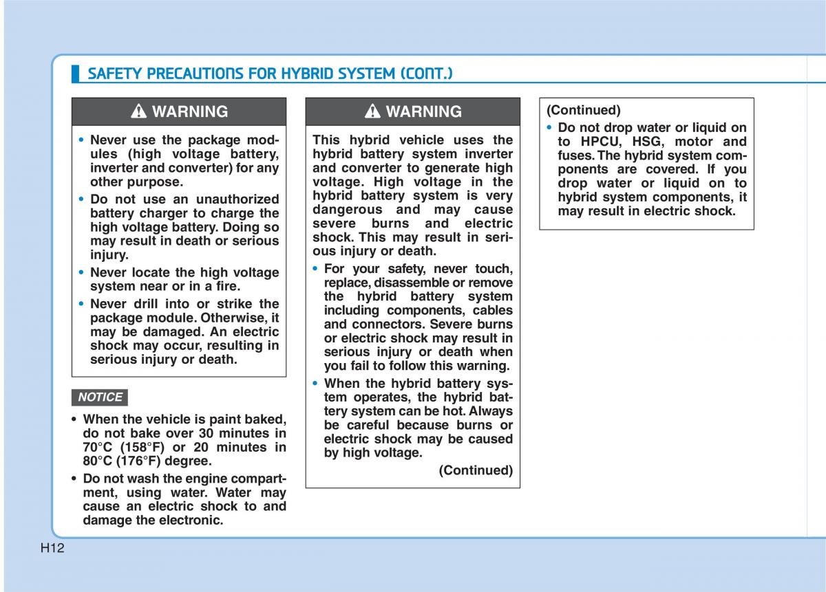 Hyundai Ioniq Hybrid owners manual / page 27