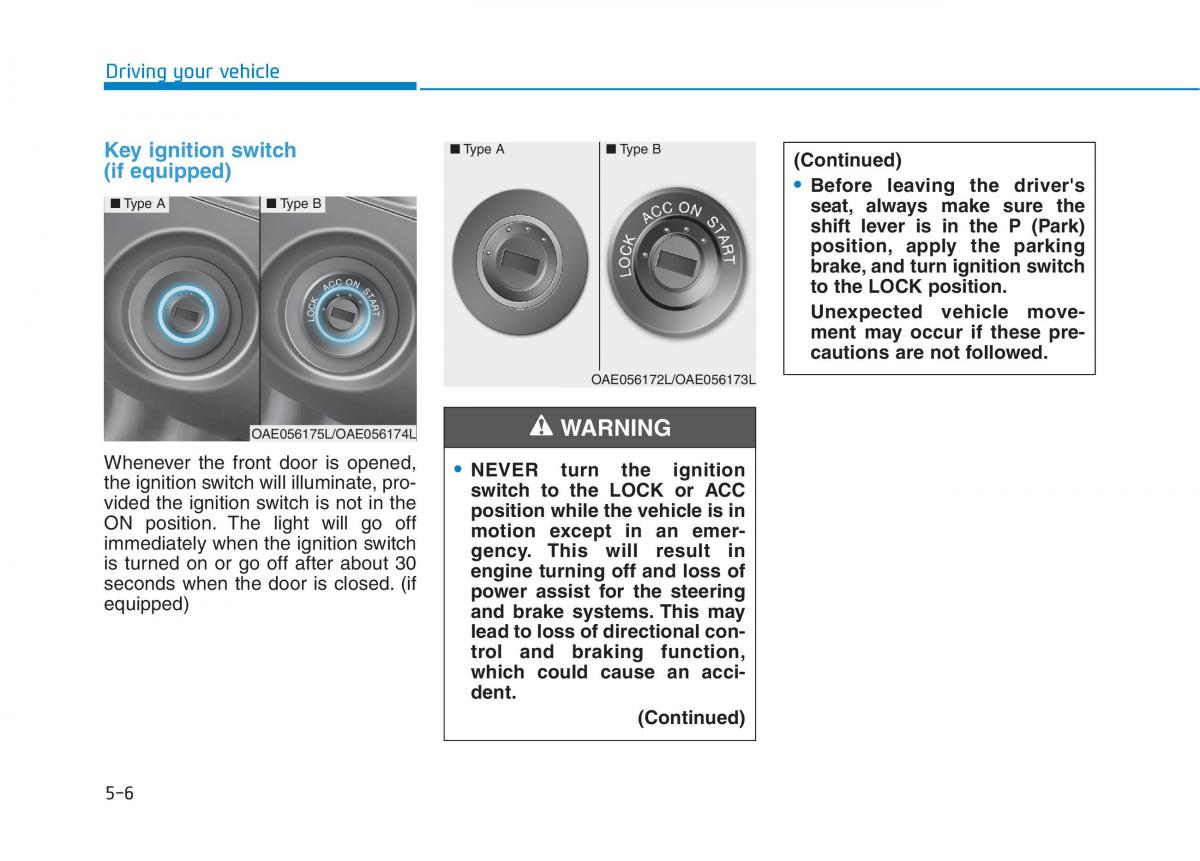 Hyundai Ioniq Hybrid owners manual / page 290