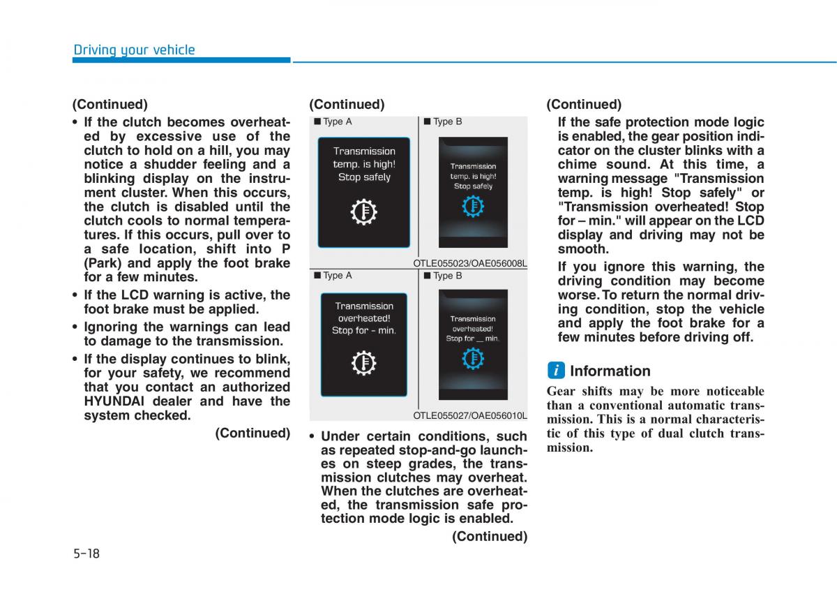 Hyundai Ioniq Hybrid owners manual / page 302