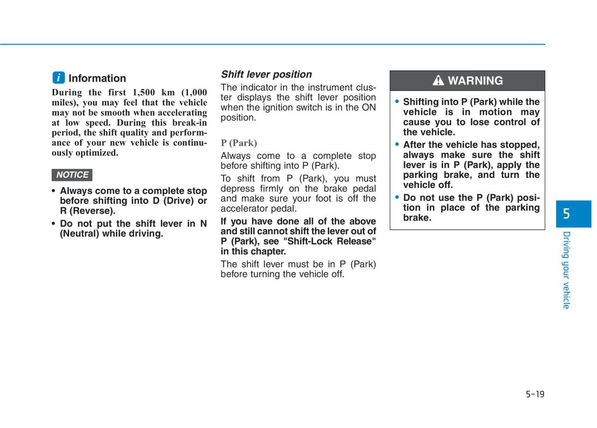 Hyundai Ioniq Hybrid owners manual / page 303