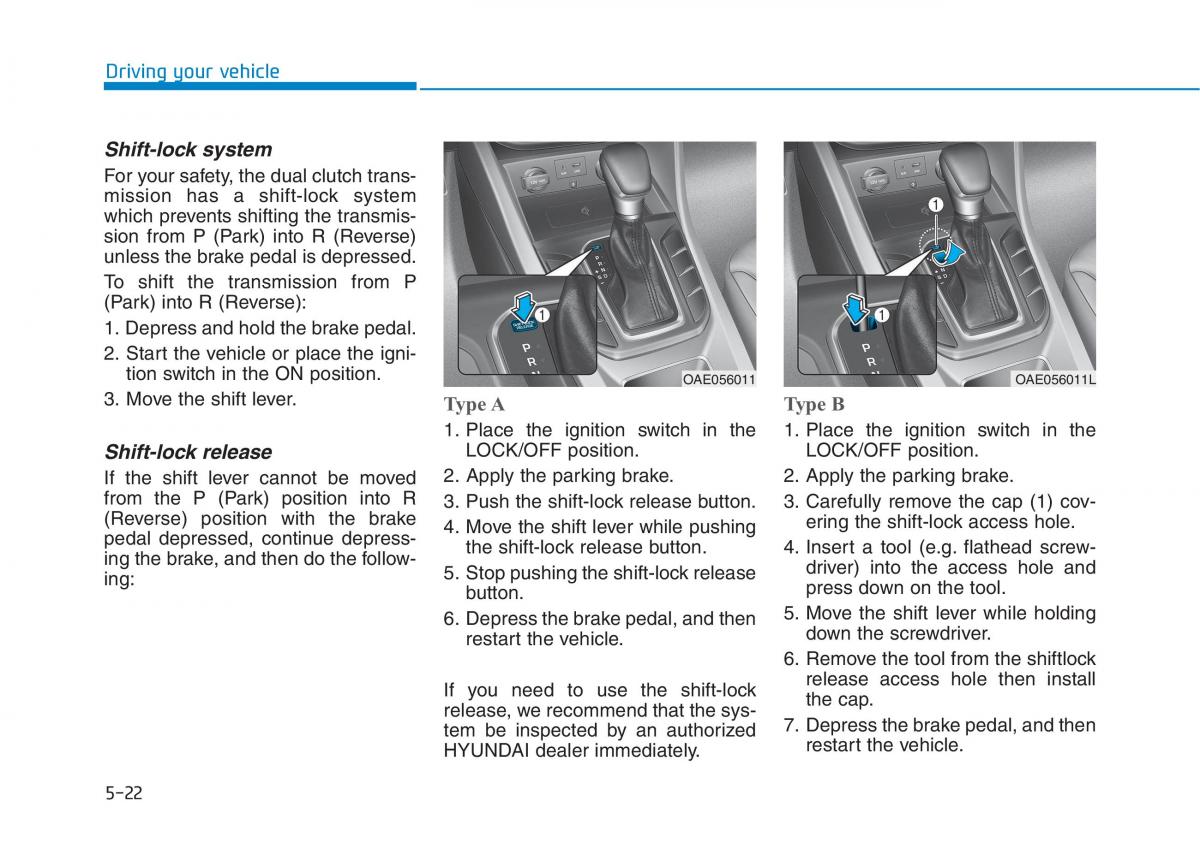 Hyundai Ioniq Hybrid owners manual / page 306