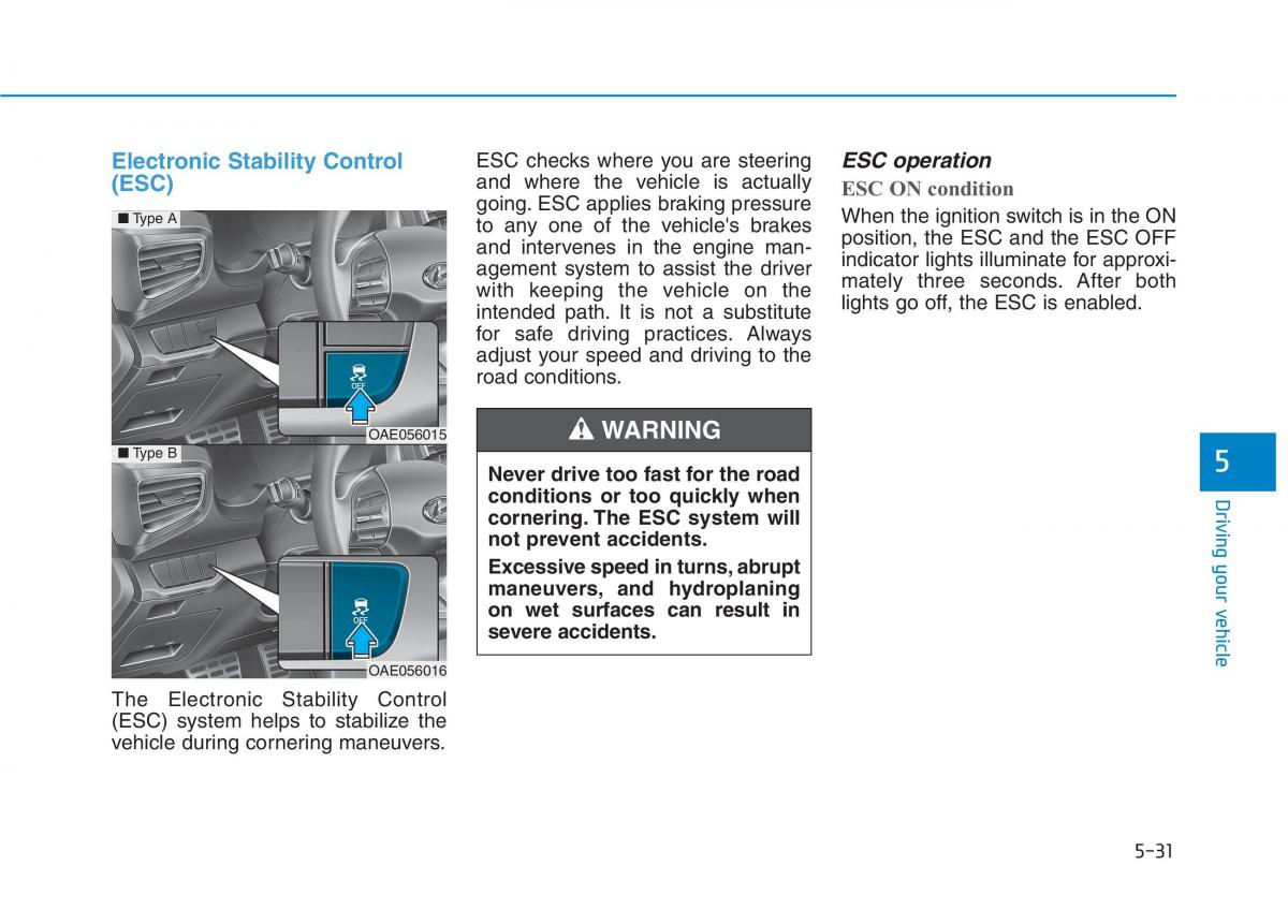 Hyundai Ioniq Hybrid owners manual / page 315