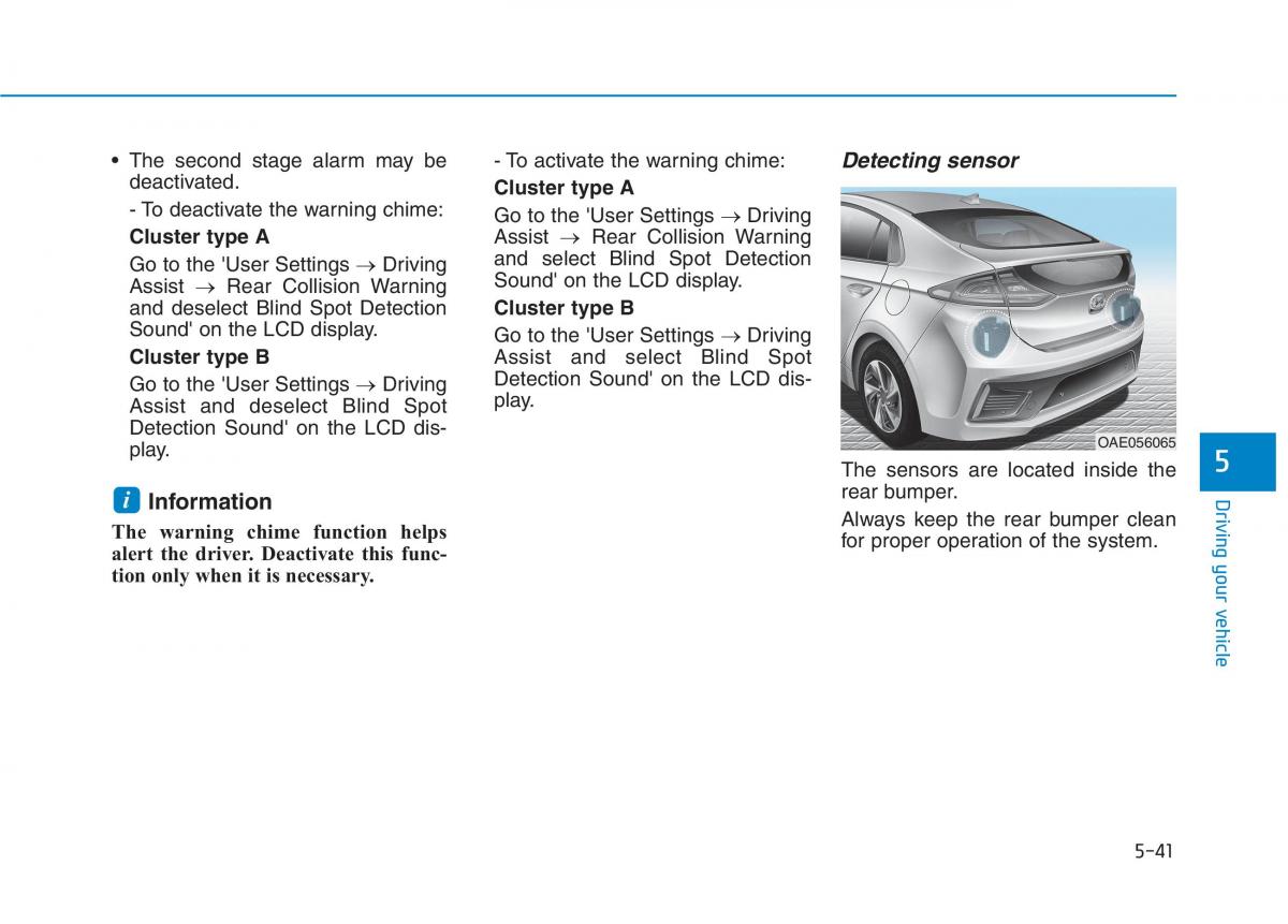 Hyundai Ioniq Hybrid owners manual / page 325