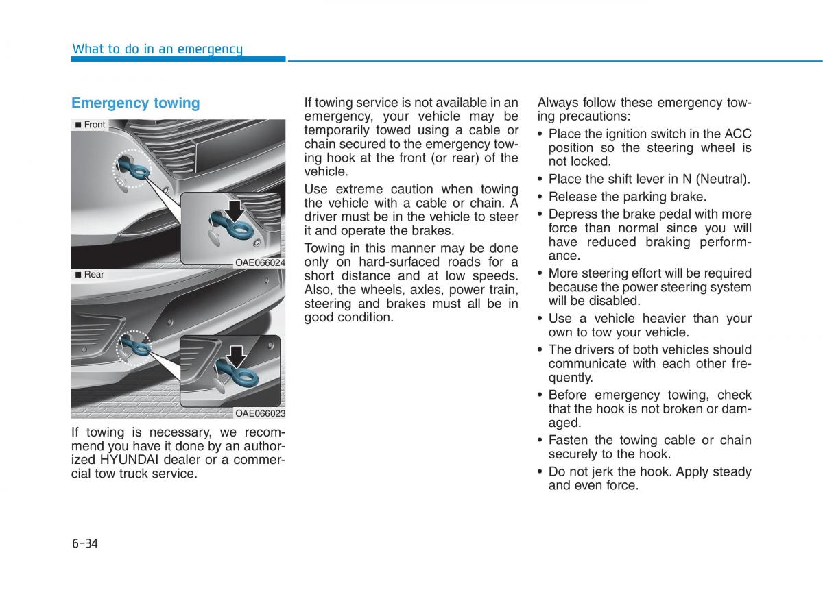 Hyundai Ioniq Hybrid owners manual / page 419