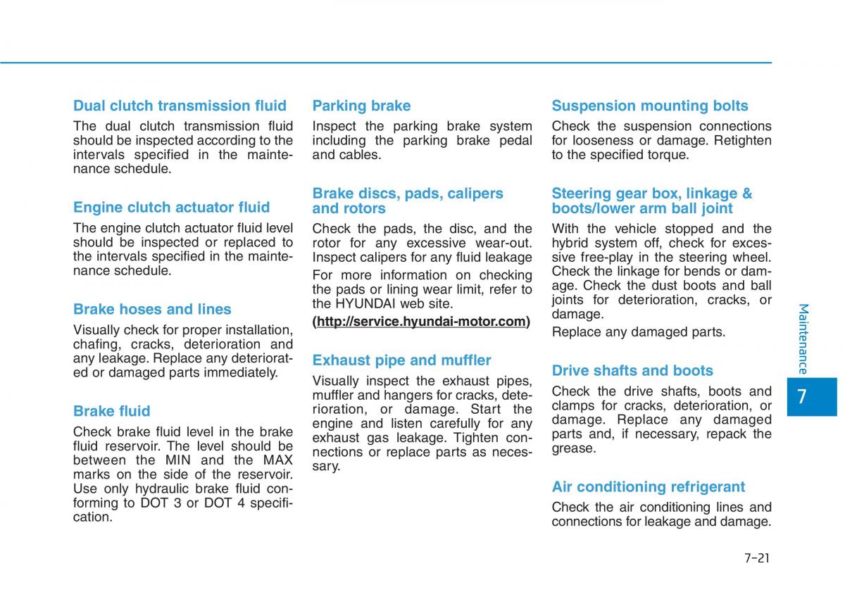 Hyundai Ioniq Hybrid owners manual / page 442