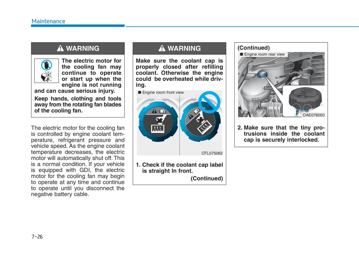 Hyundai Ioniq Hybrid owners manual / page 447