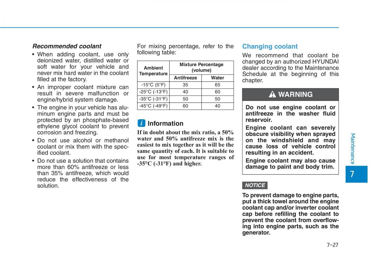 Hyundai Ioniq Hybrid owners manual / page 448