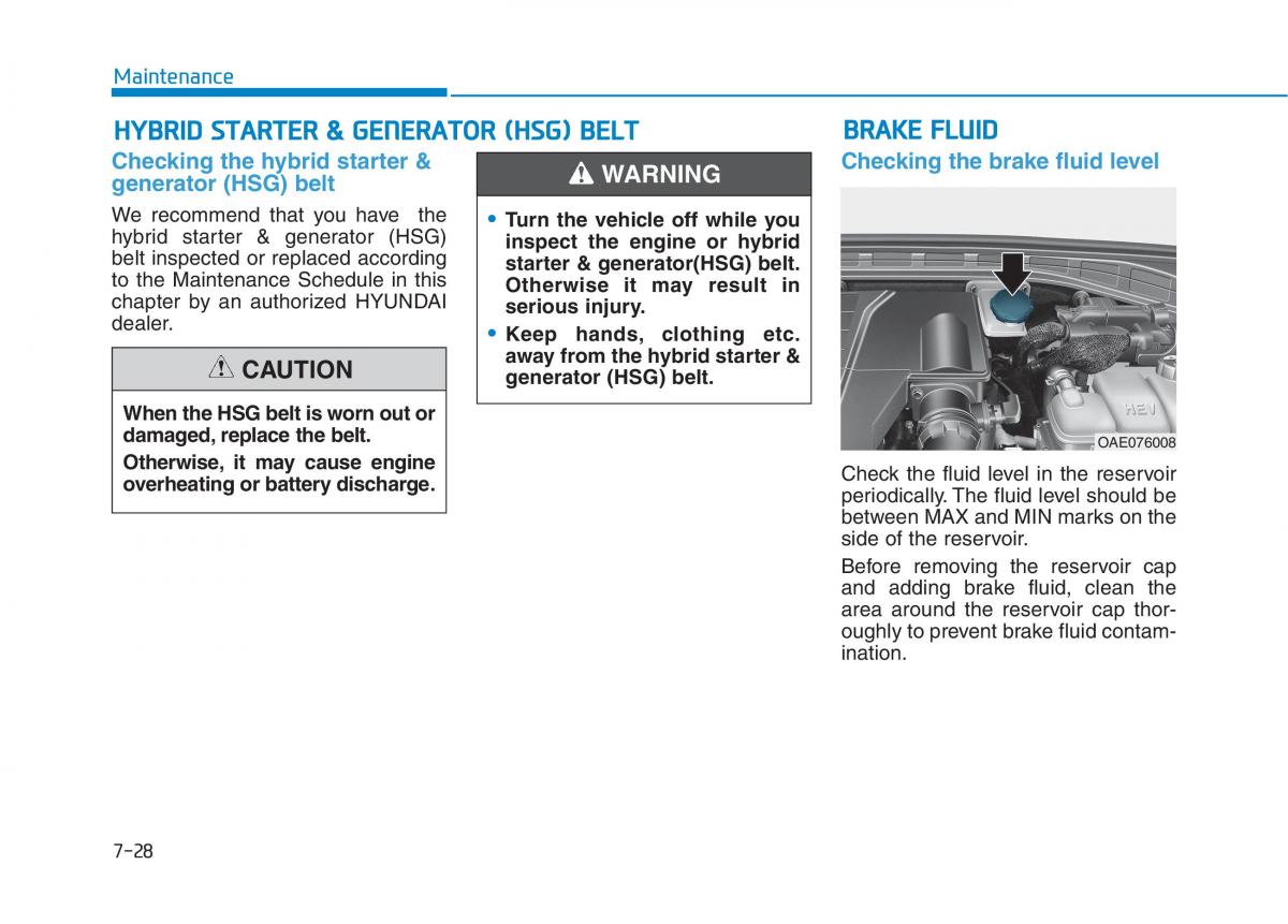 Hyundai Ioniq Hybrid owners manual / page 449