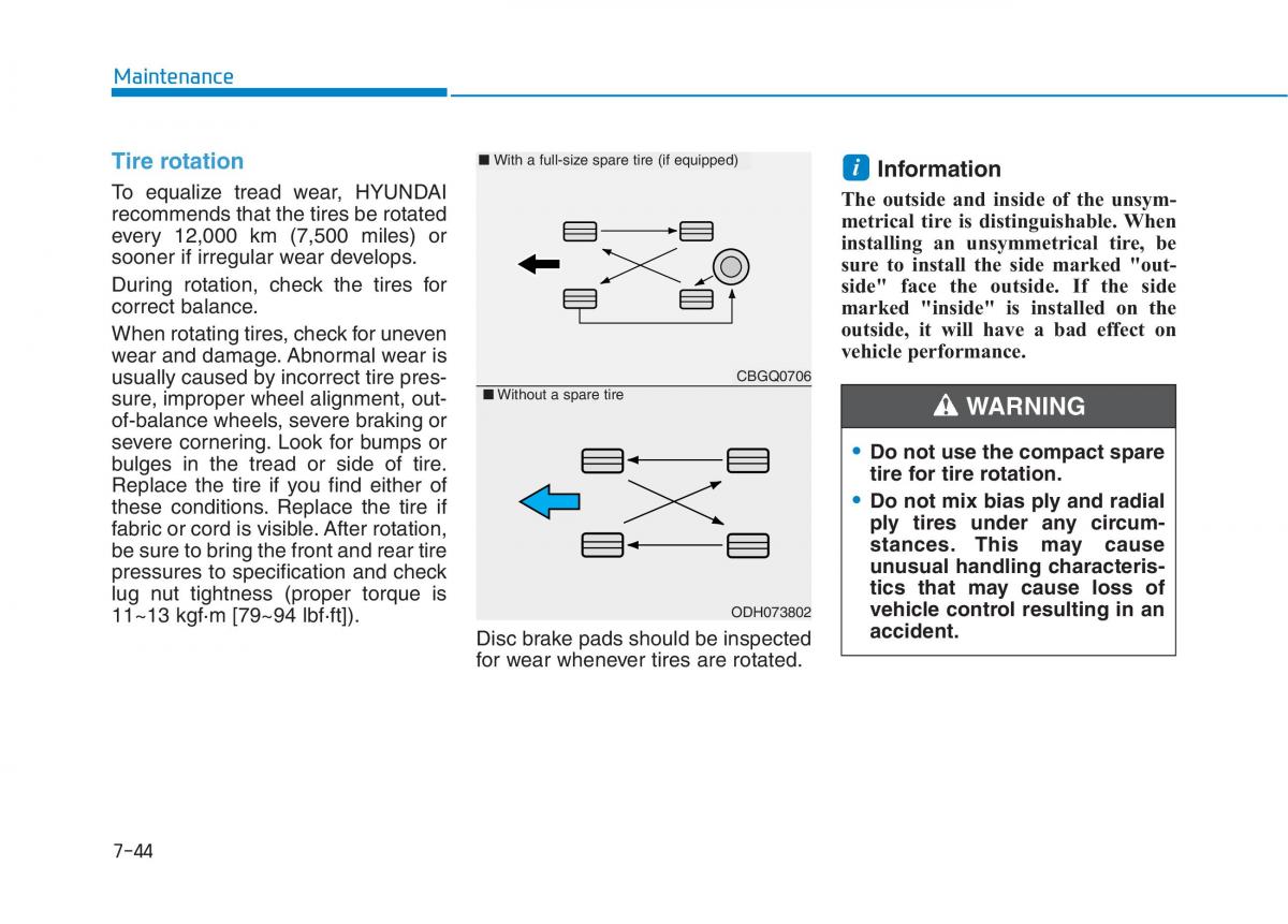 Hyundai Ioniq Hybrid owners manual / page 465