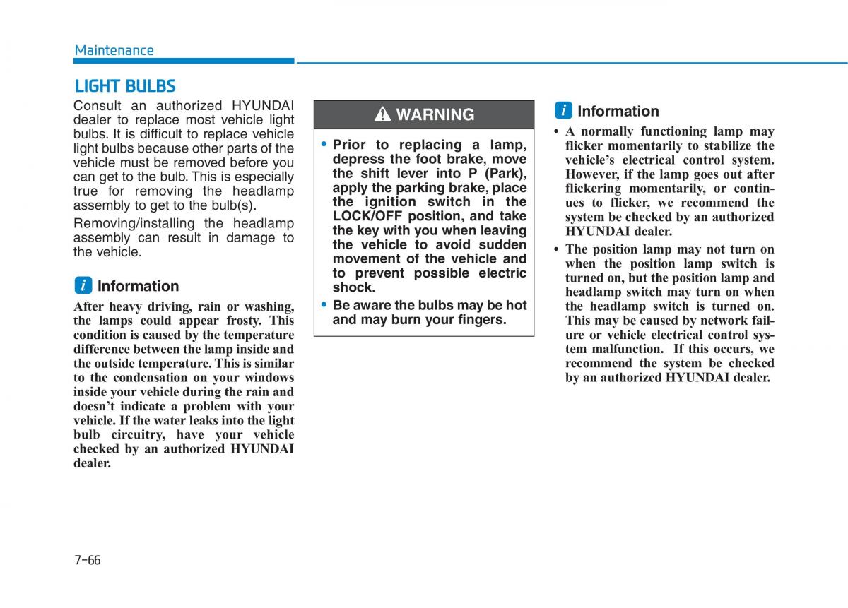 Hyundai Ioniq Hybrid owners manual / page 487