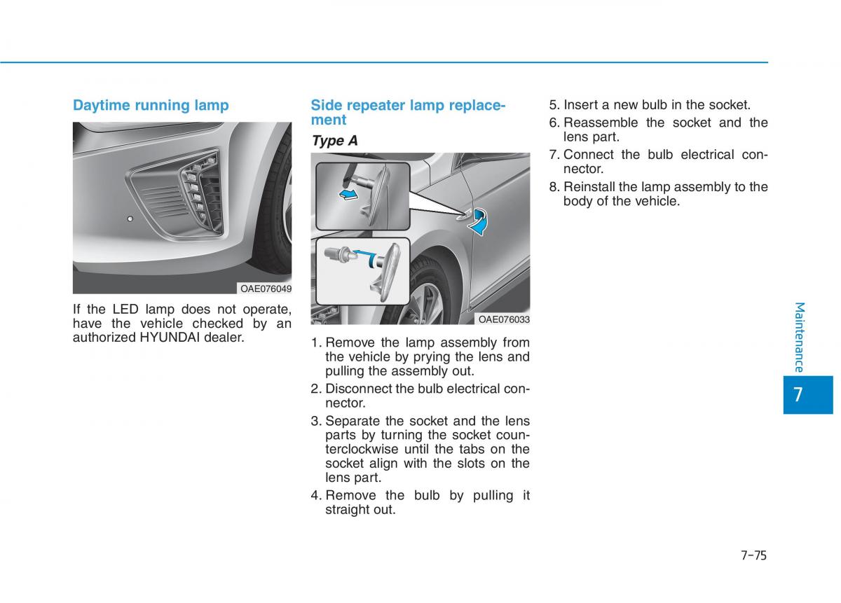 Hyundai Ioniq Hybrid owners manual / page 496