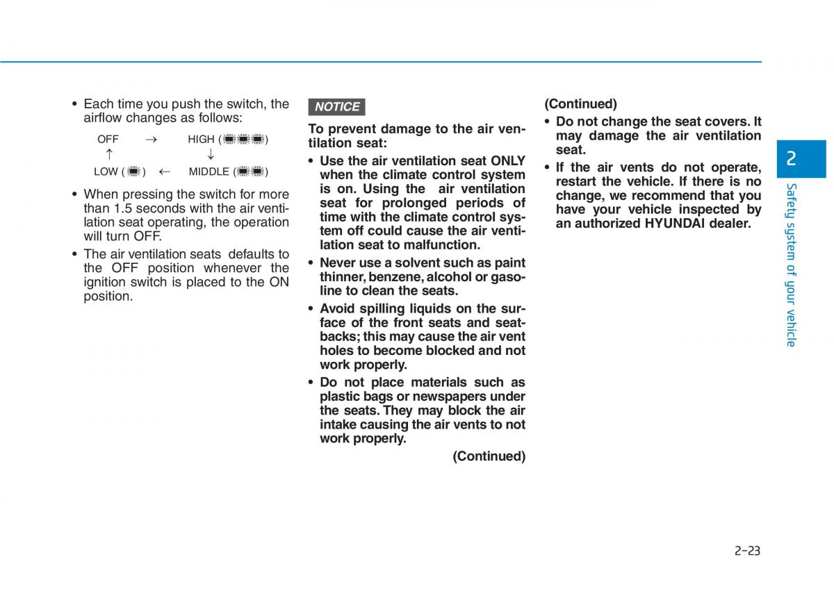 Hyundai Ioniq Hybrid owners manual / page 53