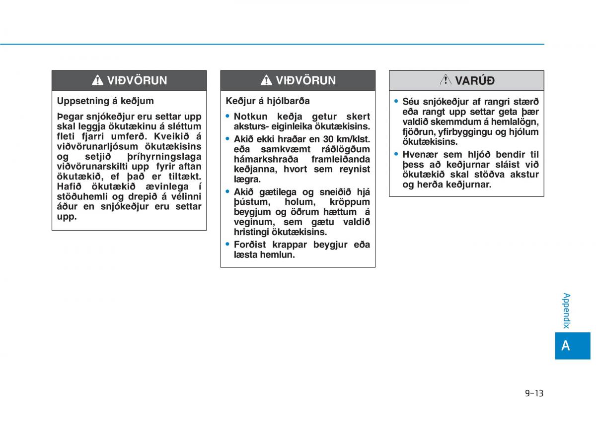 Hyundai Ioniq Hybrid owners manual / page 537