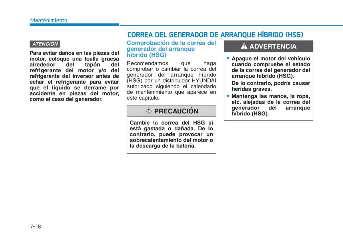 Hyundai Ioniq Hybrid manual del propietario / page 563