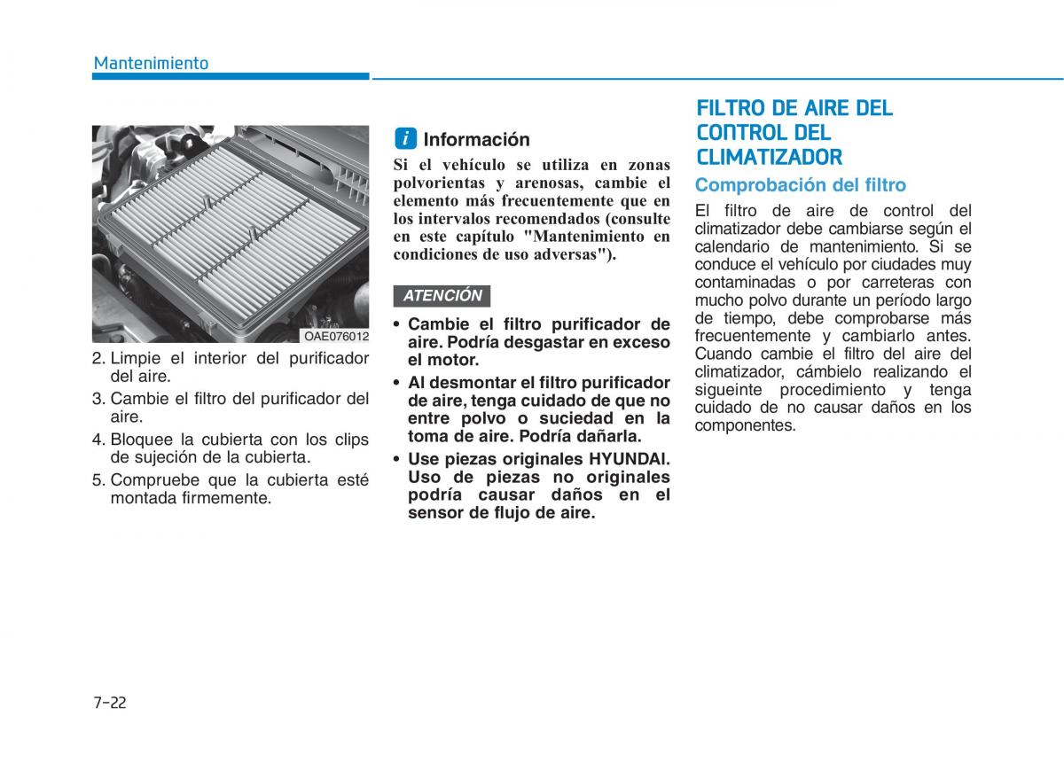 Hyundai Ioniq Hybrid manual del propietario / page 567