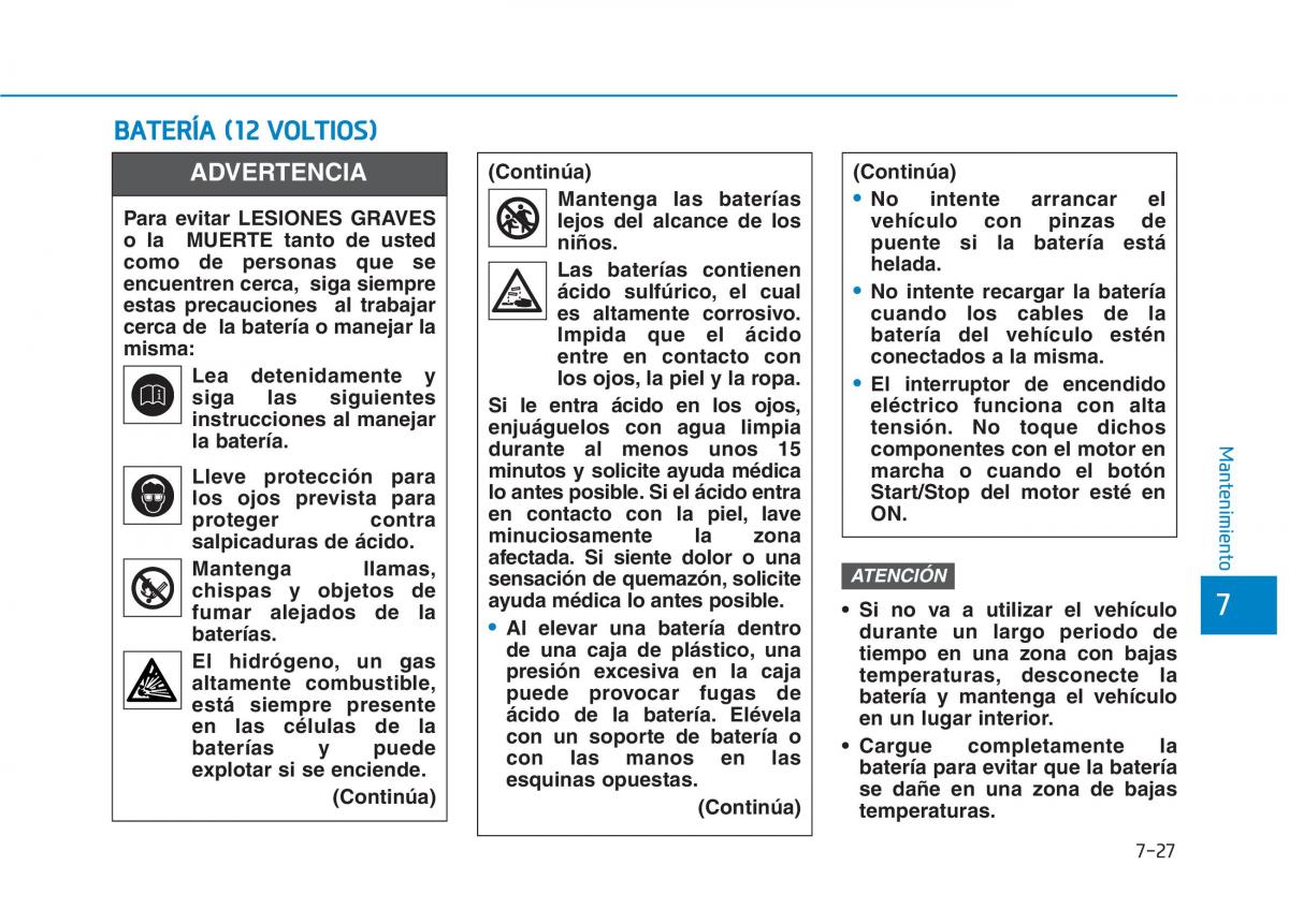 Hyundai Ioniq Hybrid manual del propietario / page 572