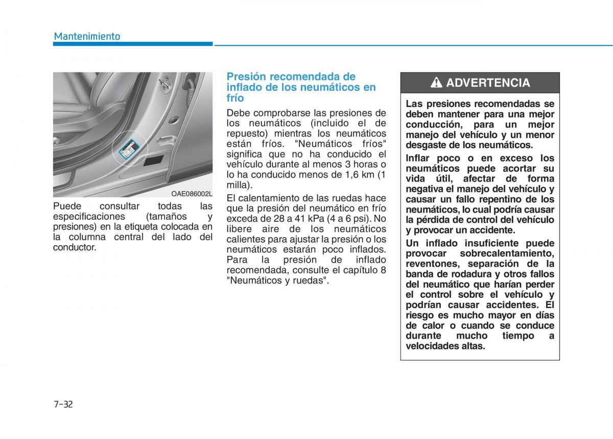 Hyundai Ioniq Hybrid manual del propietario / page 577