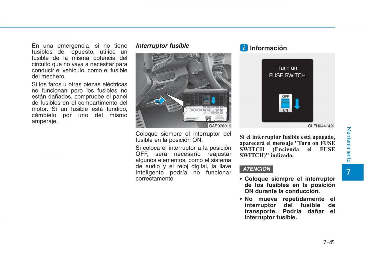 Hyundai Ioniq Hybrid manual del propietario / page 590