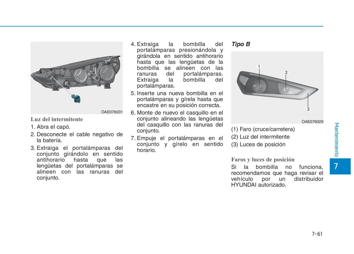 Hyundai Ioniq Hybrid manual del propietario / page 606