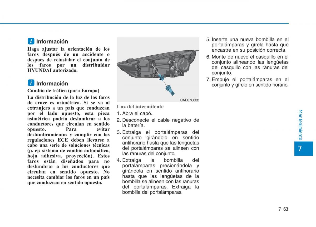 Hyundai Ioniq Hybrid manual del propietario / page 608