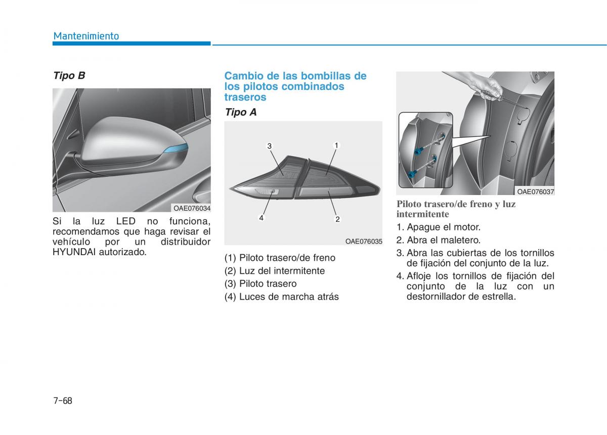 Hyundai Ioniq Hybrid manual del propietario / page 613