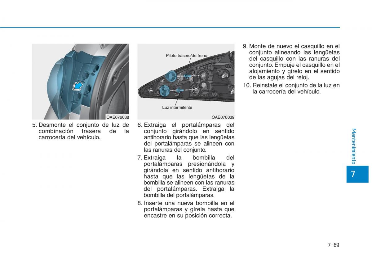 Hyundai Ioniq Hybrid manual del propietario / page 614