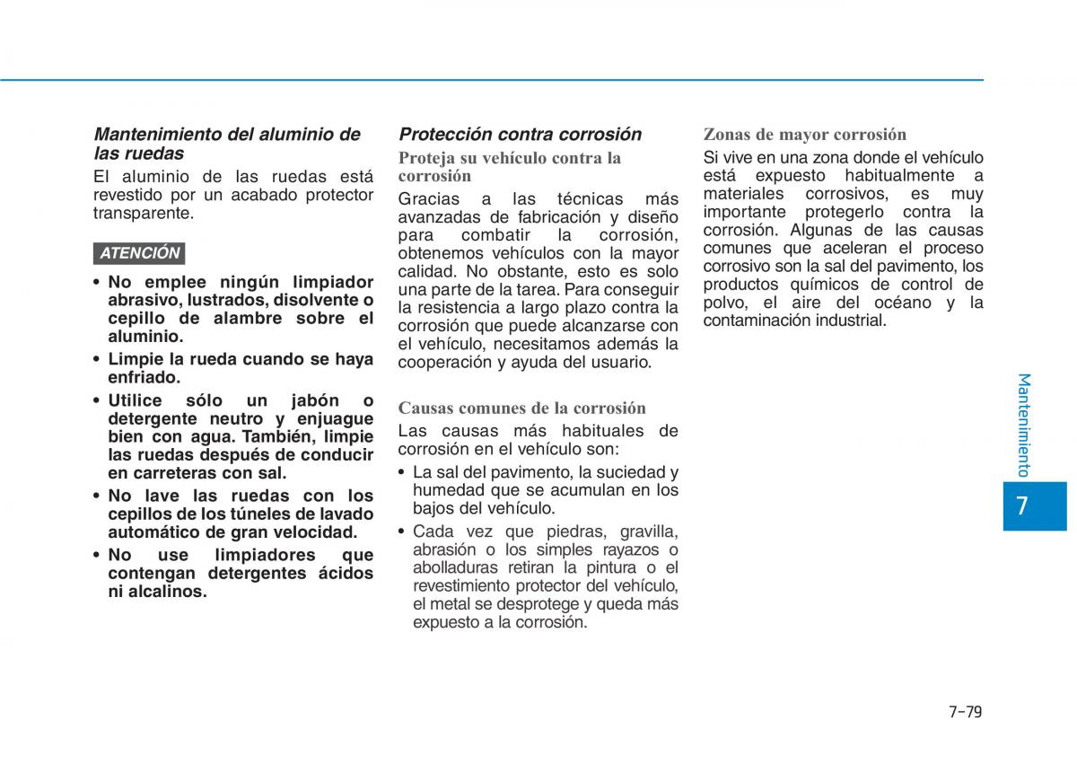 Hyundai Ioniq Hybrid manual del propietario / page 624