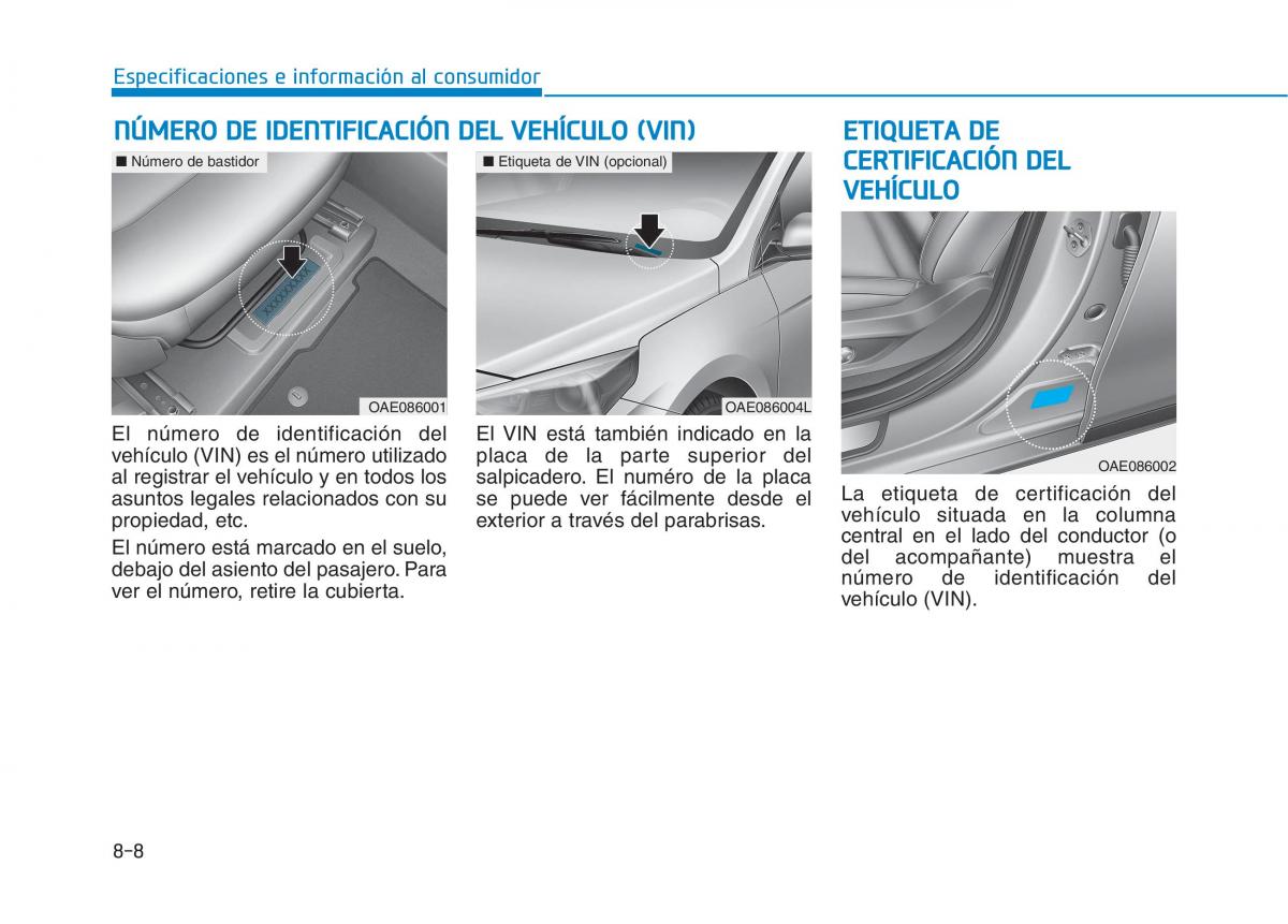 Hyundai Ioniq Hybrid manual del propietario / page 641