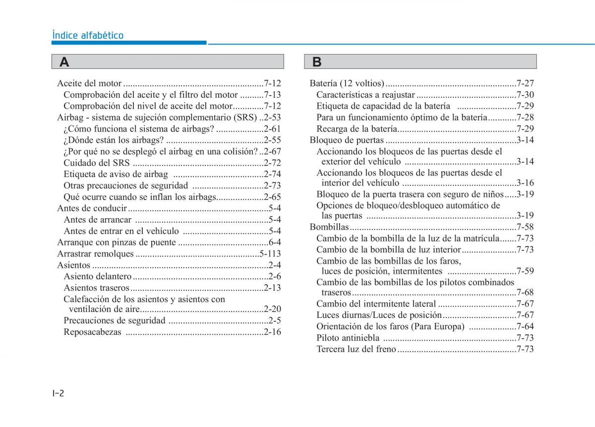 Hyundai Ioniq Hybrid manual del propietario / page 645