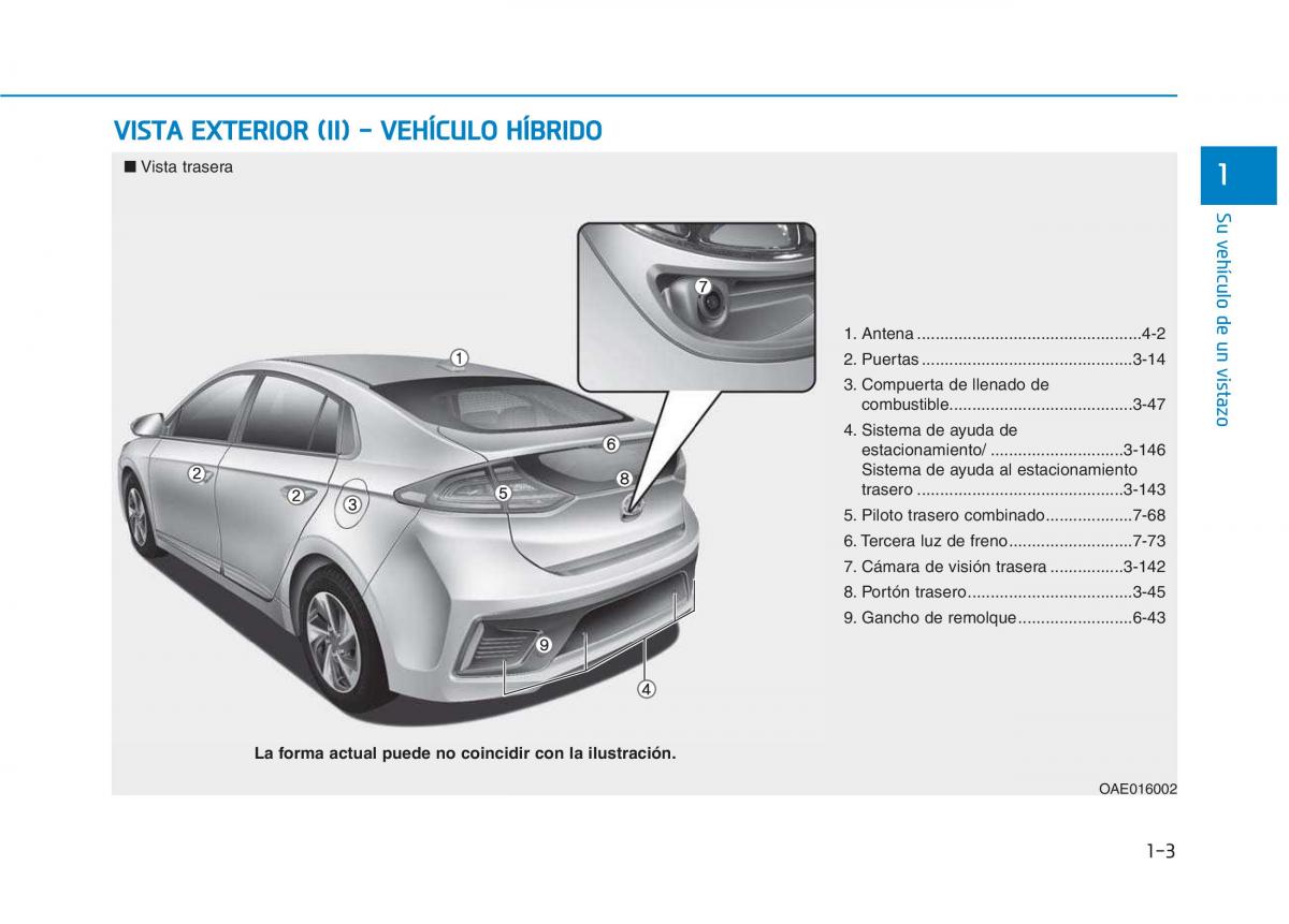 Hyundai Ioniq Hybrid manual del propietario / page 73