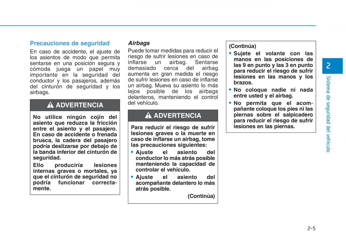 Hyundai Ioniq Hybrid manual del propietario / page 86