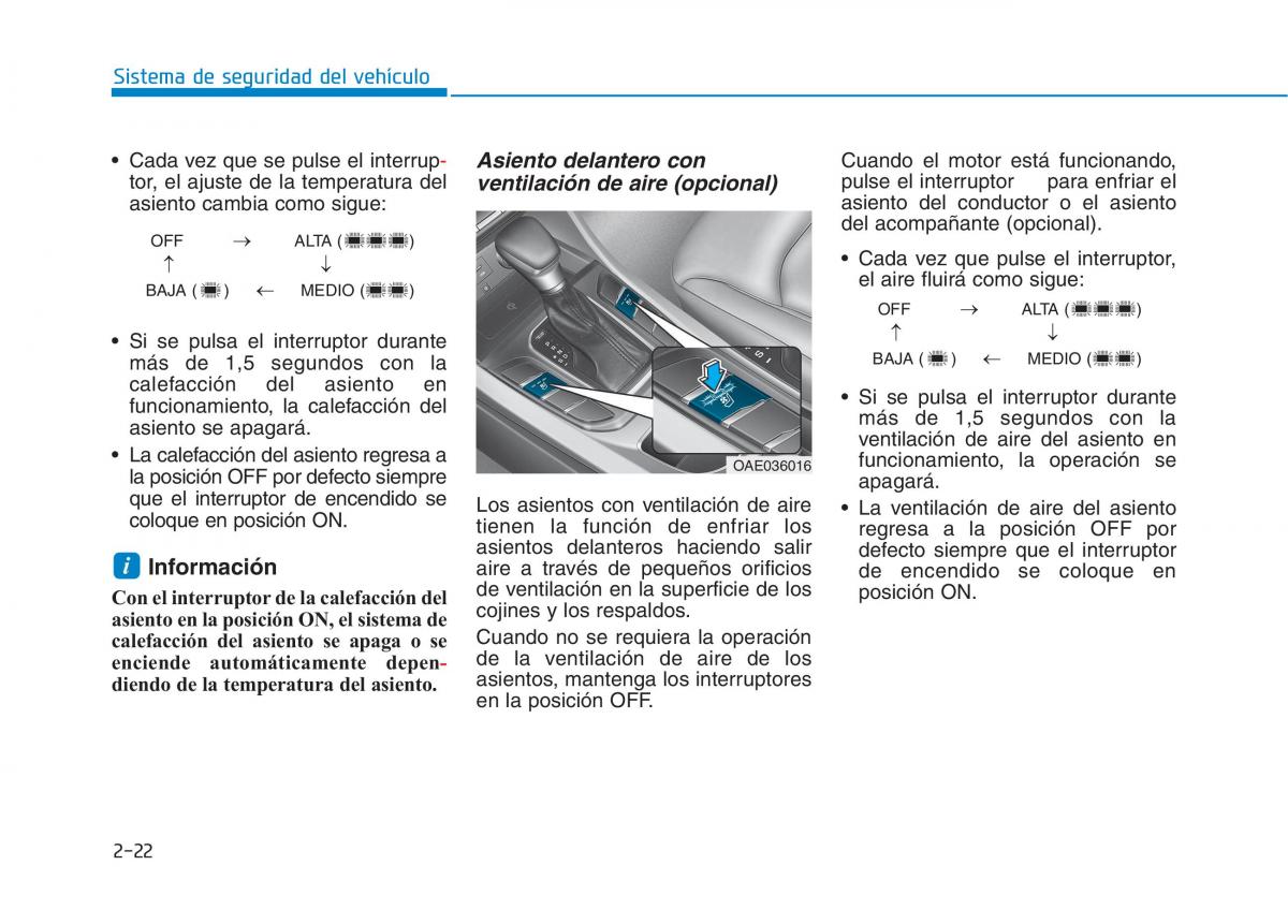 Hyundai Ioniq Hybrid manual del propietario / page 103